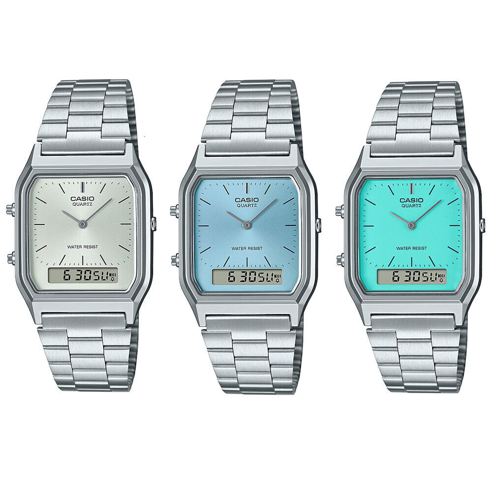 CASIO STANDARD CLASSIC Digital Watch AQ-230A-7AMQYJF Silver CASIO STANDARD CLASSIC Digital Watch AQ-230A-7AMQYJF Silver