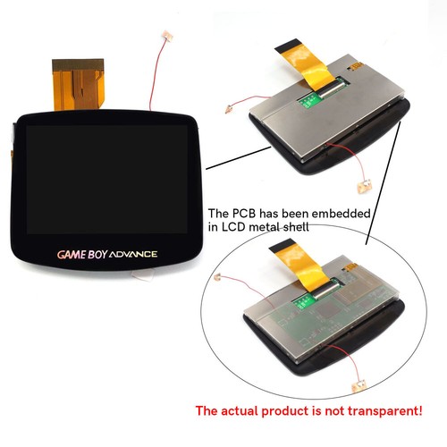 V5 GBA IPS Laminated Screen Rechargable Kits W/UV Shell for GameBoy Advance GBA - Picture 2 of 29