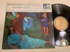 George Szell Mendelssohn Schubert LP Epic Gold Mono DG VG+