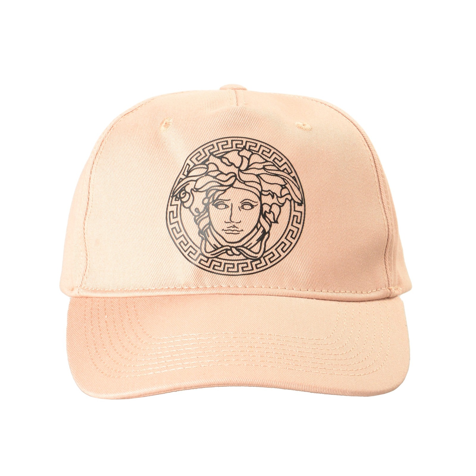 Бейсболка Versace Унисекс с логотипом и головой Медузы Светло-розового цвета размер 58 31290₽