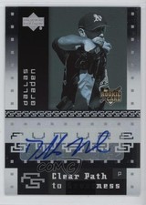 2007 Upper Deck Future Stars Clear Path to Greatness Dallas Braden Auto 1sh5