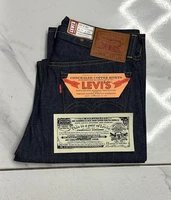 Levi's Vintage Clothing LVC 1937 501 XX W31 L32 Big E Selvedge Jeans RAW DENIM
