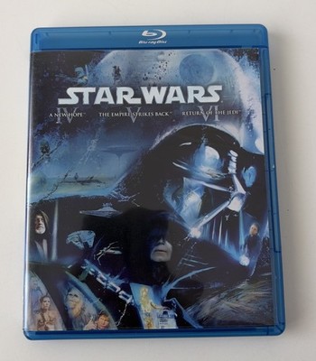 Star Wars Original Trilogy Blu-ray IV V VI - with English Dubbing & Subtitles