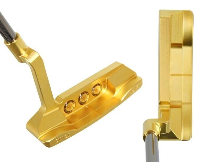 MUTSUMI HONMA GOLF MH282P Putter 24K Gold Plated Model Rar Limited Edition 33ich - Image 4 of 4