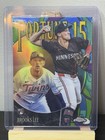Front of 2025 Topps Chrome - Fortune 15 Brooks Lee #F15-14 (RC)