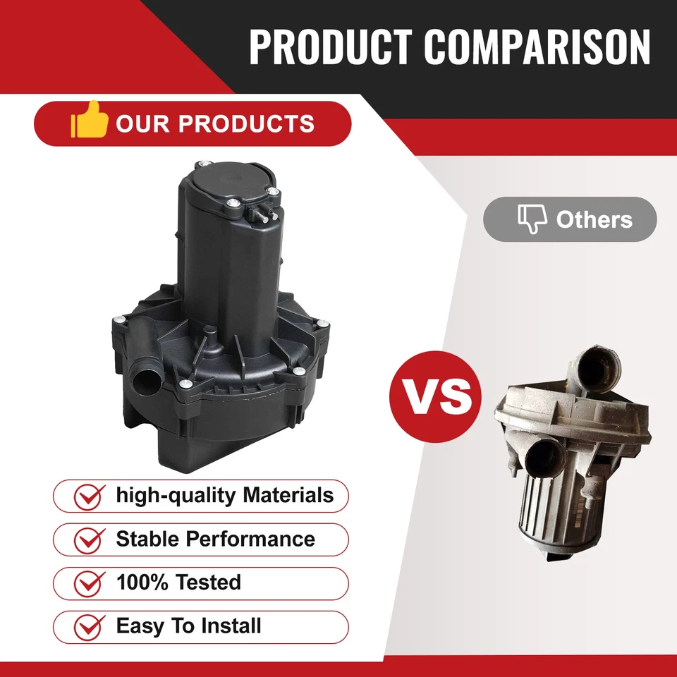 Bomba de smog de inyección de aire secundaria para Mercedes-Benz E320 CL500 ML500 0001403785 Foto 3 de 4