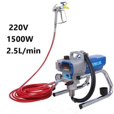 1500W 2.5L/min High Pressure Electric Airless Sprayer Machine for Decoration New