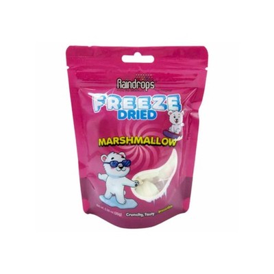 6x Bags Raindrops Freeze Dried Marshmallow Tasty Irresistible Candy | .88oz