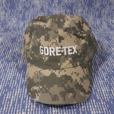 Gore-Tex Mad Hatters Snapback Hat Cap Military Army Camouflage Made In USA Rare