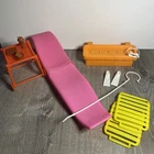 1980 Vintage Mattel Barbie Dream Patio Recliner & Serving Cart w/ Pool acc. Lot