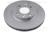 2X NK Bremsscheibe 313996 FüR Renault Dacia Smart Twingo Sandero 453 Clio Fortwo