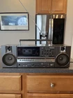 Vintage Panasonic RX-C45 AM/FM Metal Cassette Retro Boombox 80's Works