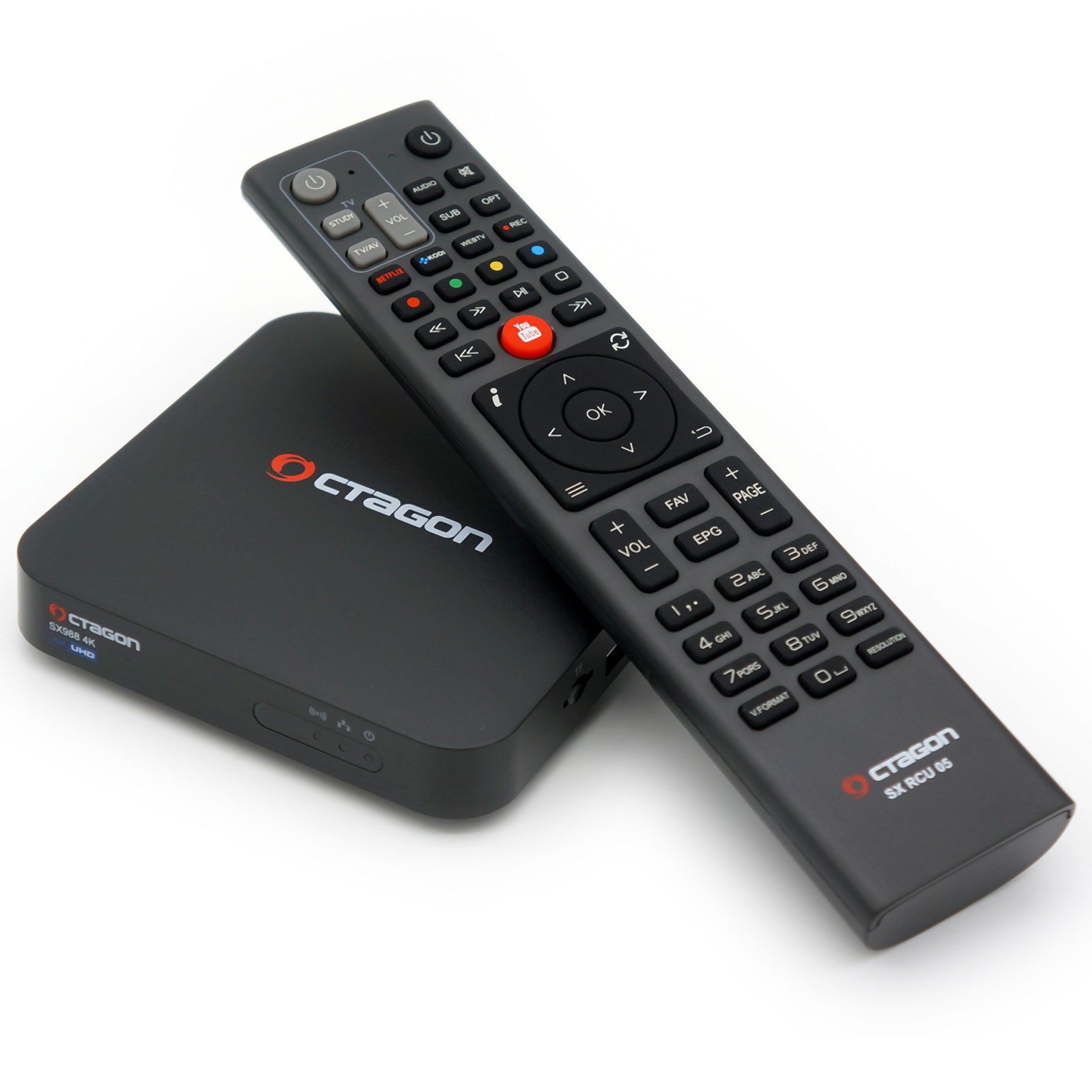 Octagon SX988 4K UHD IPTV Smart TV Box foto 2