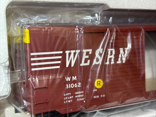 Coche de caja doble puerta MTH Premier 20-90757 Western Maryland 50’ PS-1 #31062 escala O | Condition: New