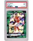 2024 Prizm Bo Nix #309 Green Ice PSA 9