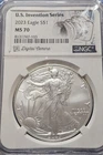 2023 1oz Silver Eagle 7K Metals US Invention Series-Digital Camera NGC MS70