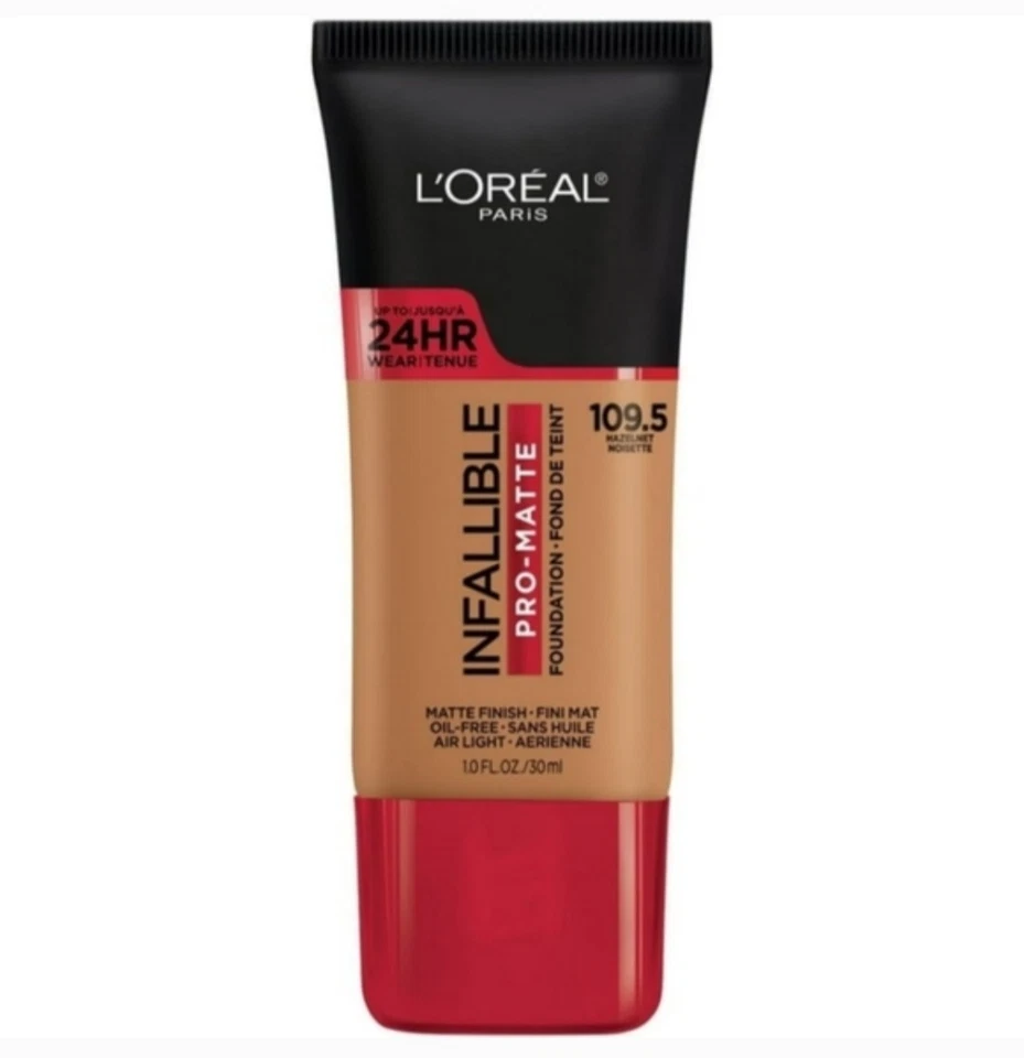L'ORÉAL L'Oreal Paris Infallible Pro Matte Foundation 109.5 Hazelnut Sealed
