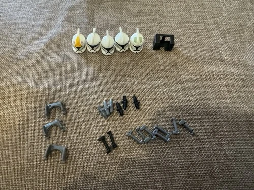 lego star wars clone helmets and accessories