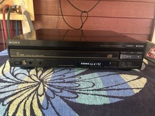 Sony CDP-C30 5-Disc CD Changer Player, Black.