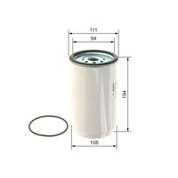 Kraftstofffilter Bosch F026402865 FüR Volvo