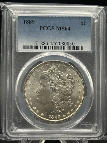 1889 PCGS MS64 Morgan Silver Dollar
