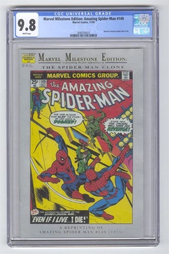 Amazing Spider-Man #149 CGC 9.8 White Marvel Milestone 1st Ben Reilly Clone