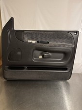 98-01 Dodge Ram 1500 2500 3500 Extended Cab Driver Passenger Door Panels Blk Oem