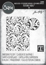 Sizzix Textured Impressions Embossing Folder by Tim Holtz-Vault Flourish