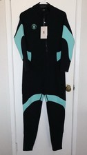LEMORECN WOMENS WETSUITS JUMPSUIT, SIZE: WOMEN XL - BLACK AND BLUE