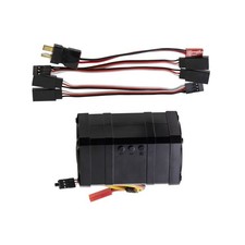 Dual Channel Engine Sound Simulator System 10 Sound Effects Standby For RC Car j
