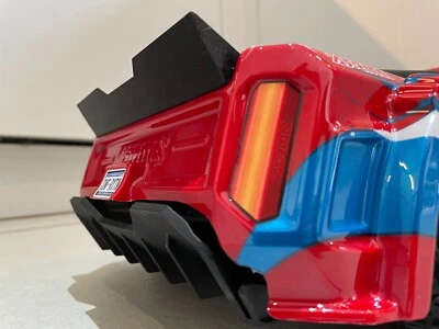 SKOOKUM RC Arrma Infraction Mega 3S Rear Wing Spoiler Low Profile Boot Trunk Lip