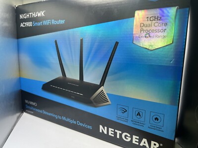 NETGEAR Nighthawk AC1900 Smart WiFi Router Dual Band Model R6900P Open ...