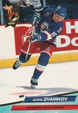 1992-93 Fleer Ultra - Alexei Zhamnov - Rookie Card-  Winnipeg Jets #447