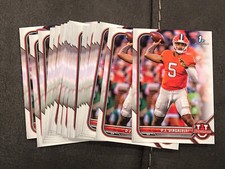 Player Lot of (23) D.J. UIAGALELEI 2022 Bowman University Base Rookie Cards