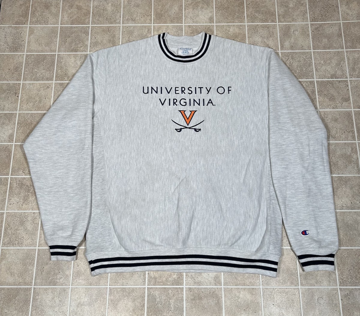 Vintage Champion Reverse Weave Virginia Cavaliers Crewneck