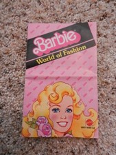 1984 VINTAGE BARBIE WORLD OF FASHION BOOKLET