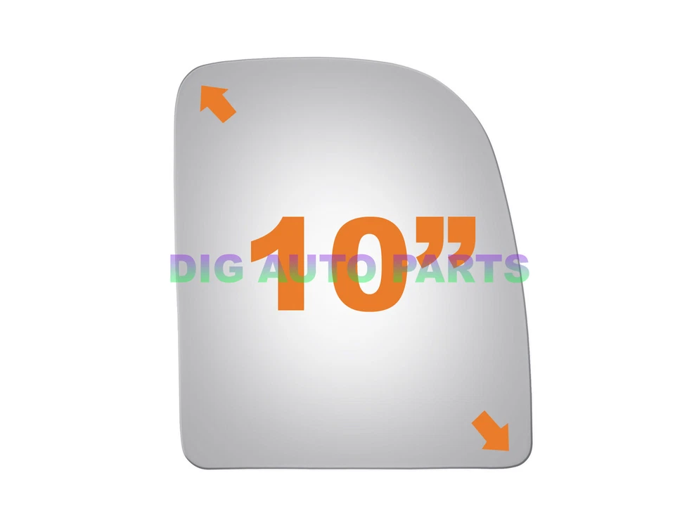 Espejo retrovisor de remolque superior de vidrio para 99-07 Ford F250 F350 Super Duty lado del pasajero derecho nuevo Foto 3 de 4