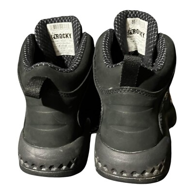 Rocky‎ Men’s 9 Black Work Duty Ankle Boot Soft Toe Slip Oil Resistant Tactical Rocky Men main image 3