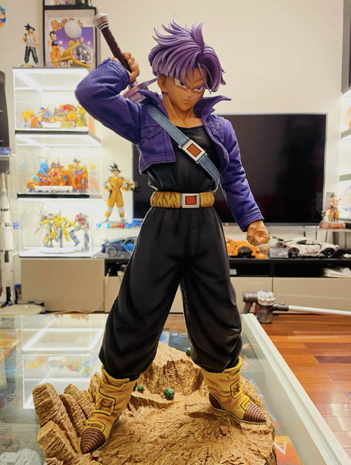 Dragon Ball Z Trunks Torankusu Statue Resin HH studio 1/6 43cm Painted