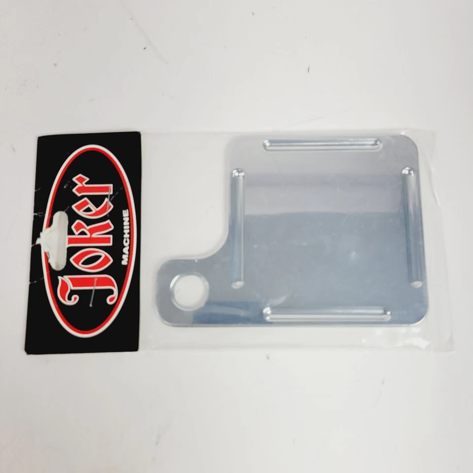 Etiqueta de inspección de matrícula de motocicleta Joker Machine cromada para Harley-Davidson Foto 2 de 4