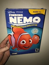 2003 THQ Disney Pixar Finding Nemo: Nemo's Underwater World Of Fun PC Game NIB
