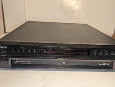 Sony DVP-NC615P 5 Disc Carousel CD DVD Changer Player Tested