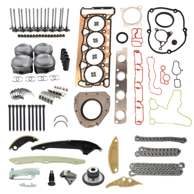 Steuerkettensatz Reparatursatz Kolben Ø23mm Ventil Für Audi VW 1,8 TFSI CDA CDH