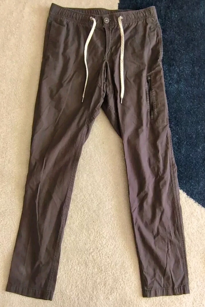 Vuori Ripstop Tech Joggers with Elastic Waist Drawstring - 30