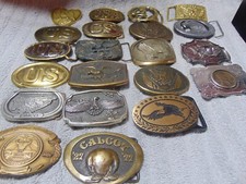 belt buckles for men lot all in very good clean condition