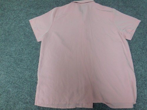 Claudia Richard Womens Blouse 12 pink button down shirt - Picture 10 of 14
