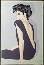 Robert Blue "Catherine" Serigraph on Paper unframed Hand Signed make an Offer!