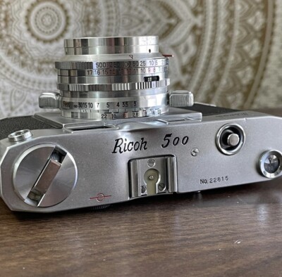 Ricoh 500 35mm Rangefinder Camera, Dented | eBay