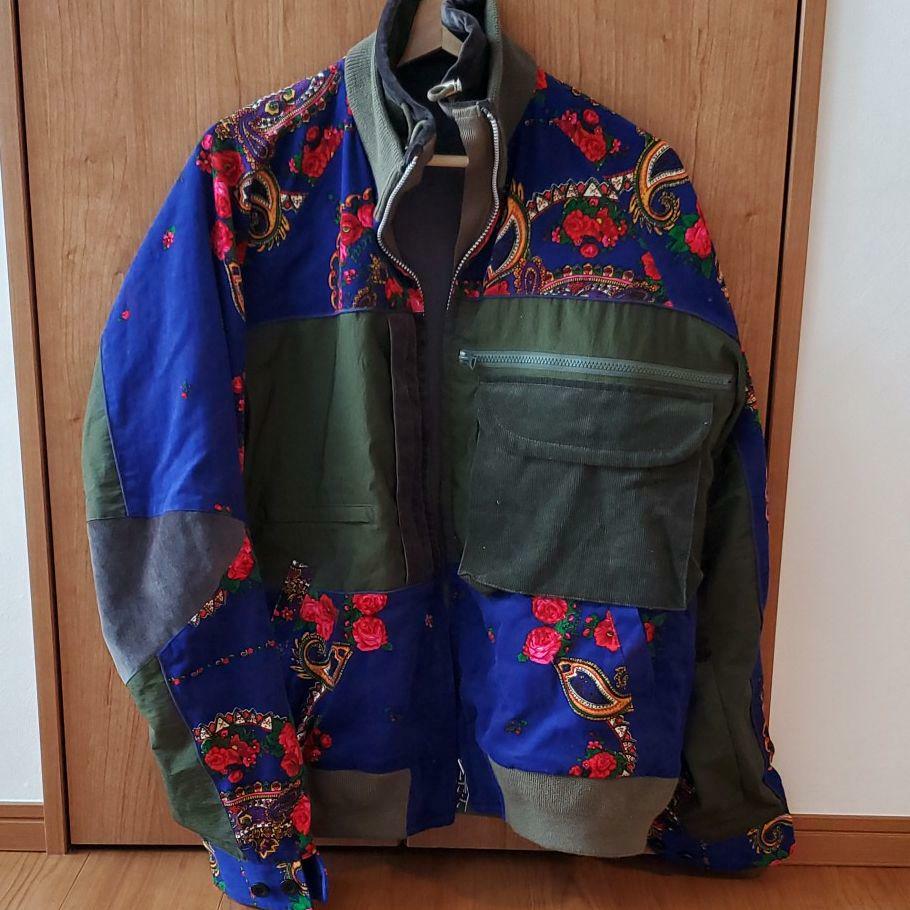 【希少】sacai Embroidery Lace Rider Jacket sacai Readies Collaborative Pieces With Madsaki and Schott