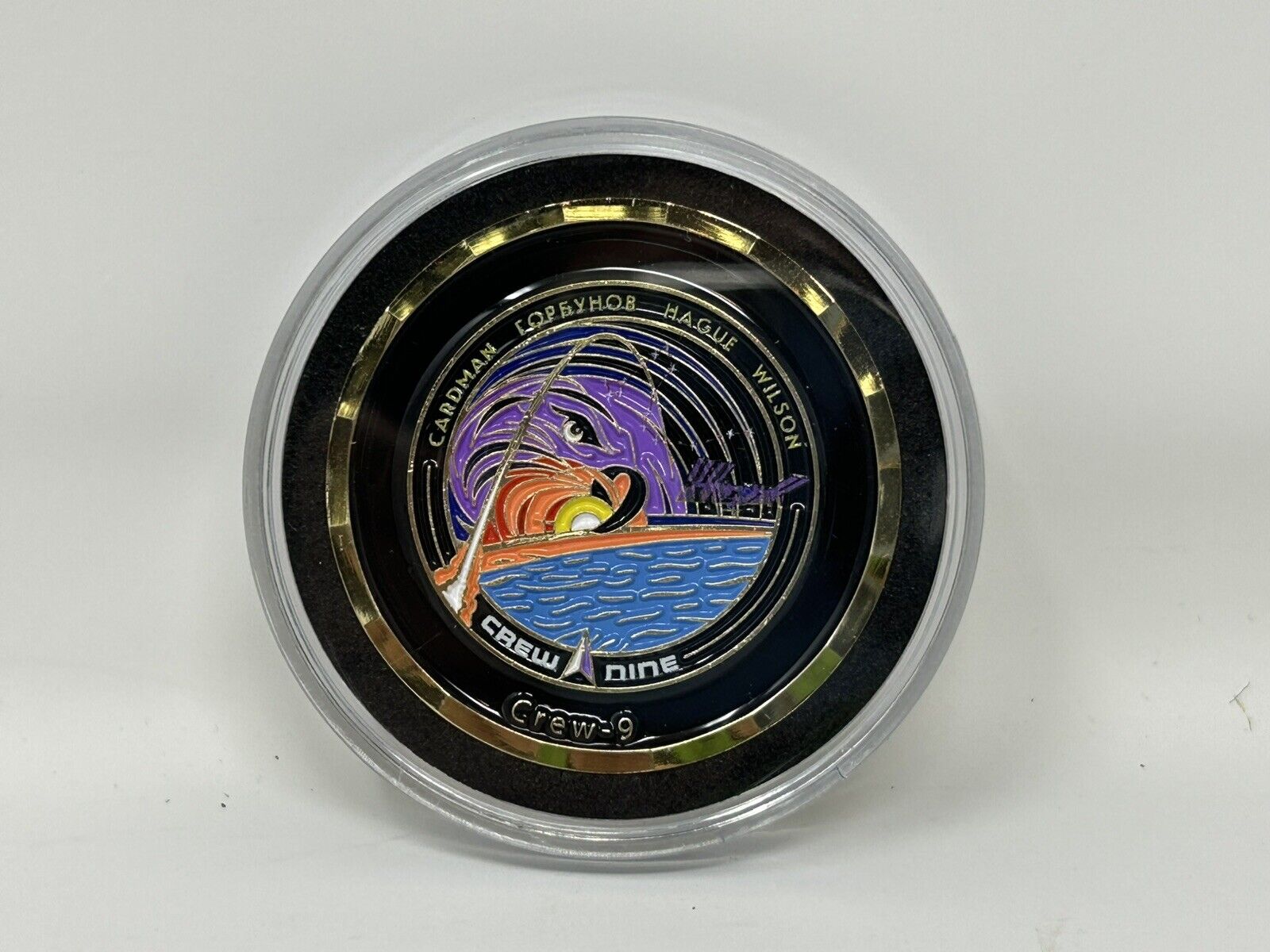 Nasa'S Curiosity Rover Uncovers Mars'S Watery Secrets On Gediz Vallis Ridge 19 Nasa Spacex Crew-9 Mission Coin Medallion